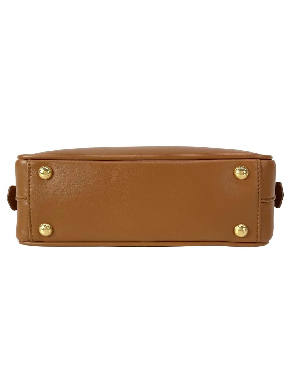 Miumiu Arkady Brown Leather Handbag #301808M21B - Picture 5 of 15